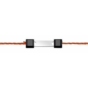Draadverbinder Litzclip RVS 3mm 10 stuks