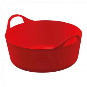 Flexibele mand rood 15 liter