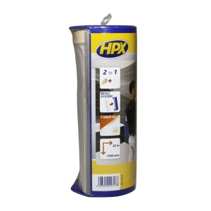 Afdekfolie met afplakband in dispenser 110cmx33m