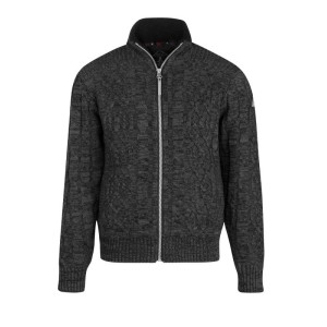 Wintervest Viggo teddy voering antraciet