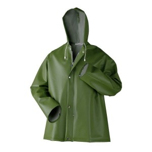 Regenjas groen P1