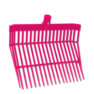 Mestvork kunststof roze