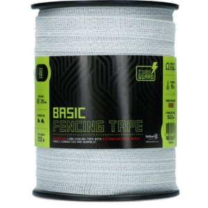 Afrasteringslint Basic wit 20mm 200m (9 draden)