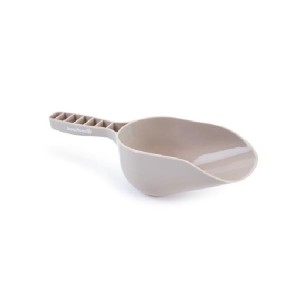 BZ plastic voerschep beige 29cm