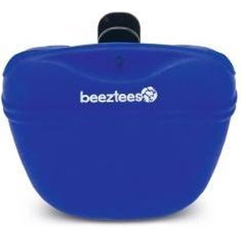 Beeztees Beloningstasje siliconen blauw 12,5x11x5 cm