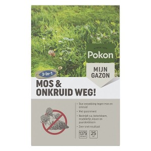 Mos en Onkruid Weg 1,375kg voor 25m2