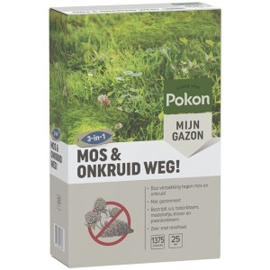Mos en Onkruid Weg 2,75kg voor 50m2