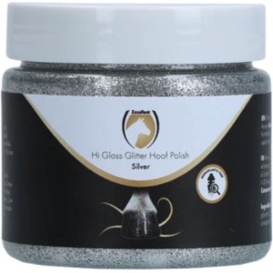 Excellent Horse Hi Gloss Glitter Hoeflak Zilver
