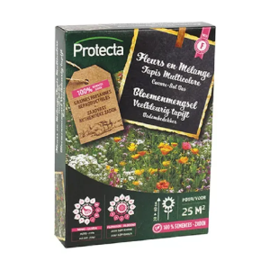 Bloemenmengsel bodembedekker Veelkleurig Tapijt 25m2