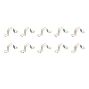 IJzeren zadel wit 5/8" 16mm 10st