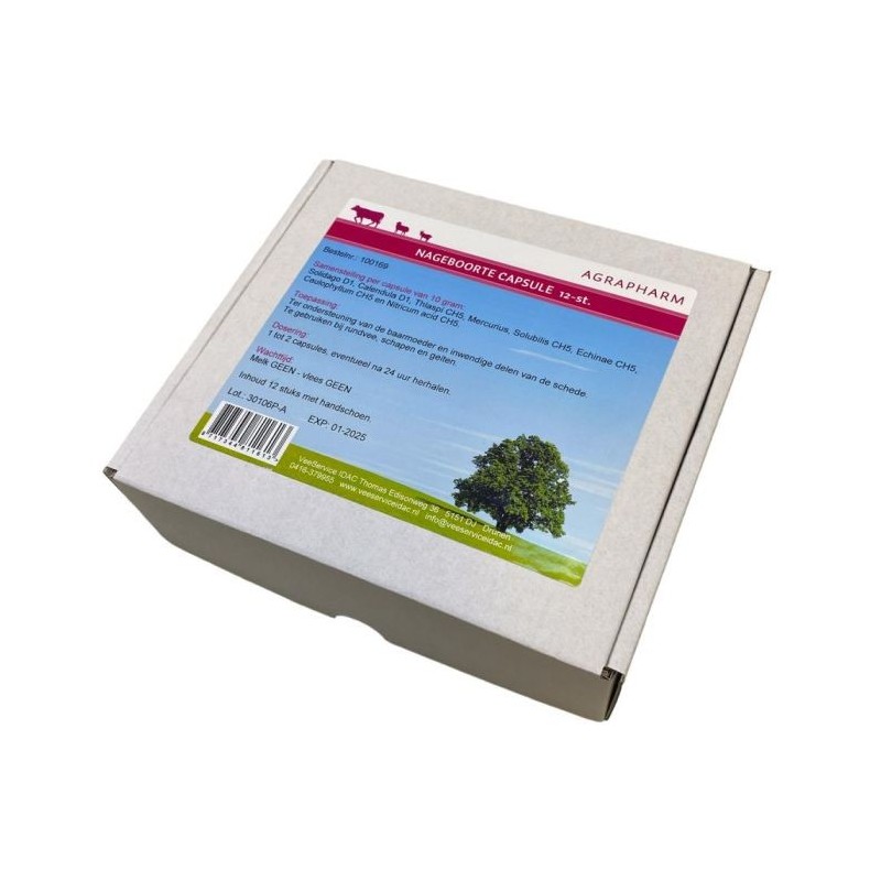 Nageboorte capsule 12 stuks