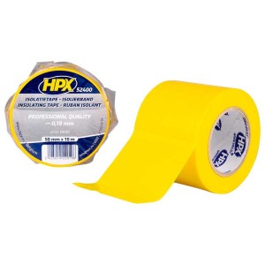 Isolatietape 52400 geel 50mm x 10m