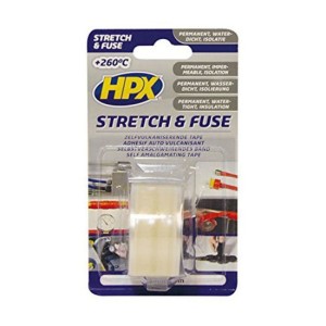 Stretch & Fuse reparatietape siliconen transparant 25mm x 3m