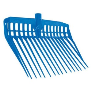 Vijgenvork kunststof korenblauw los