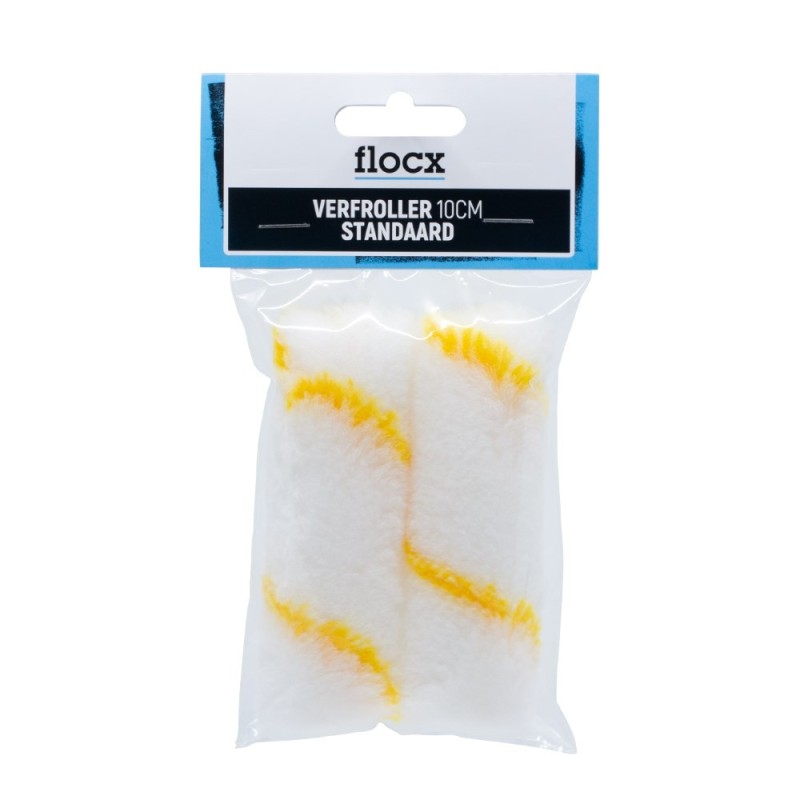 Flocx verfroller standaard 10cm 2 stuks