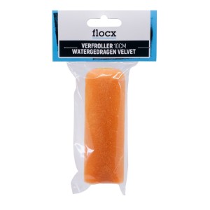 Flocx verfroller watergedragen velvet 10cm