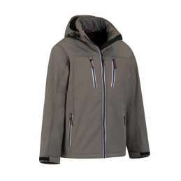 Softshell winterjas Clive olijfgroen Storvik