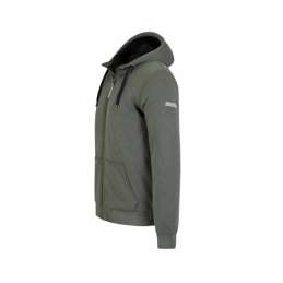 Bjørnson Sweatvest Kenny met teddy voering Olijfgroen