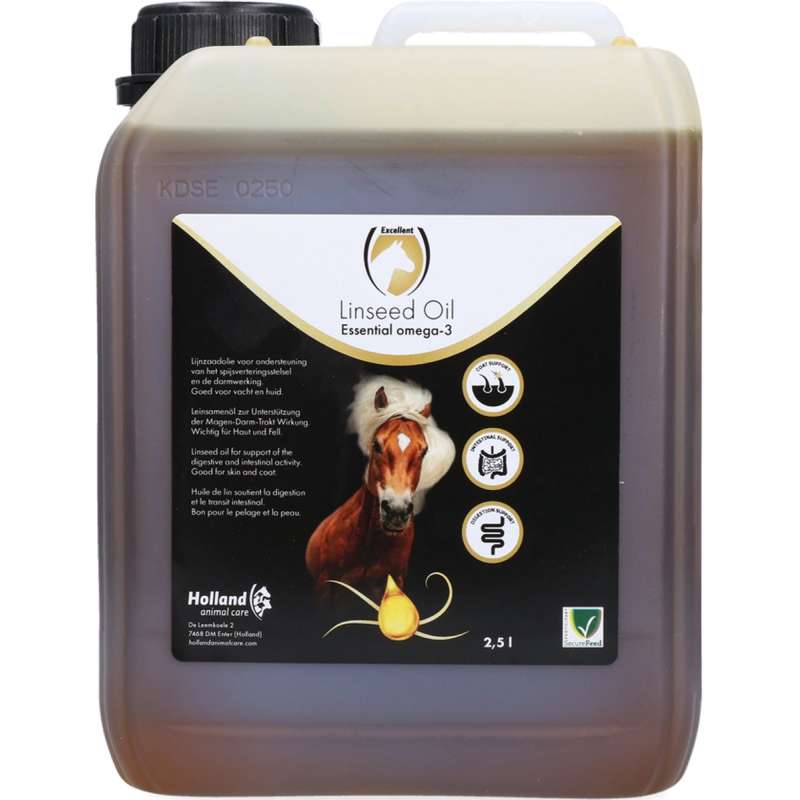 Excellent Horse Lijnzaadolie 2,5 liter