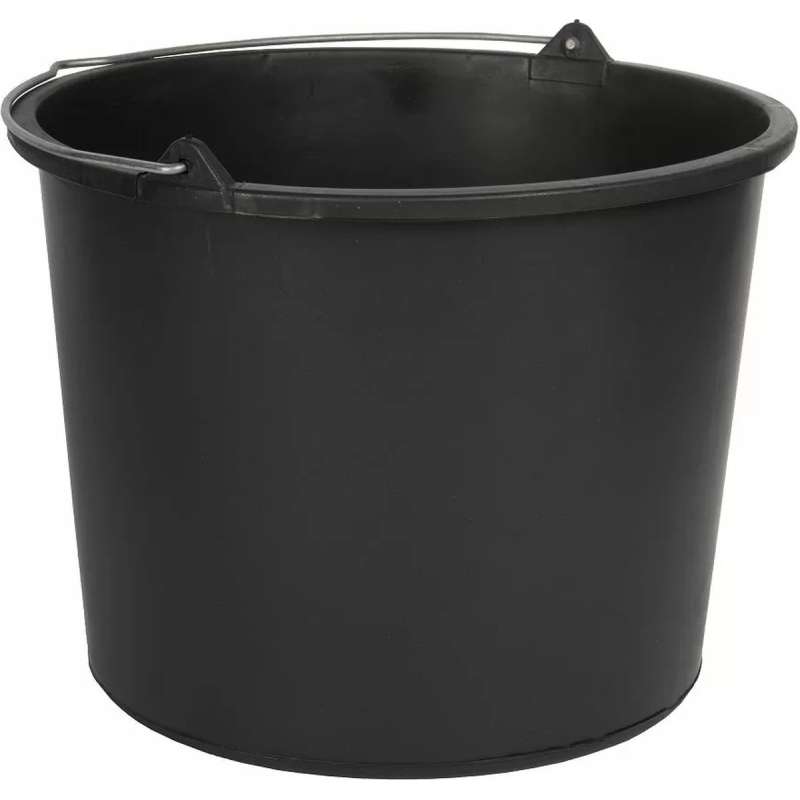 Bouwemmer met handvat 12L