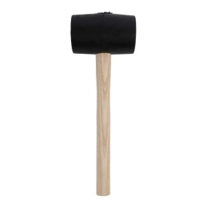 Rubberen hamer 1380 gram met essenhouten steel