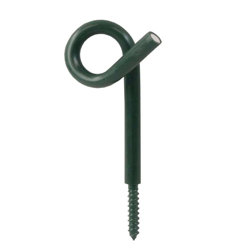 Krulstaart afstandisolator groen 20cm