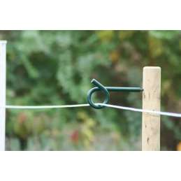 Krulstaart afstandisolator groen 20cm