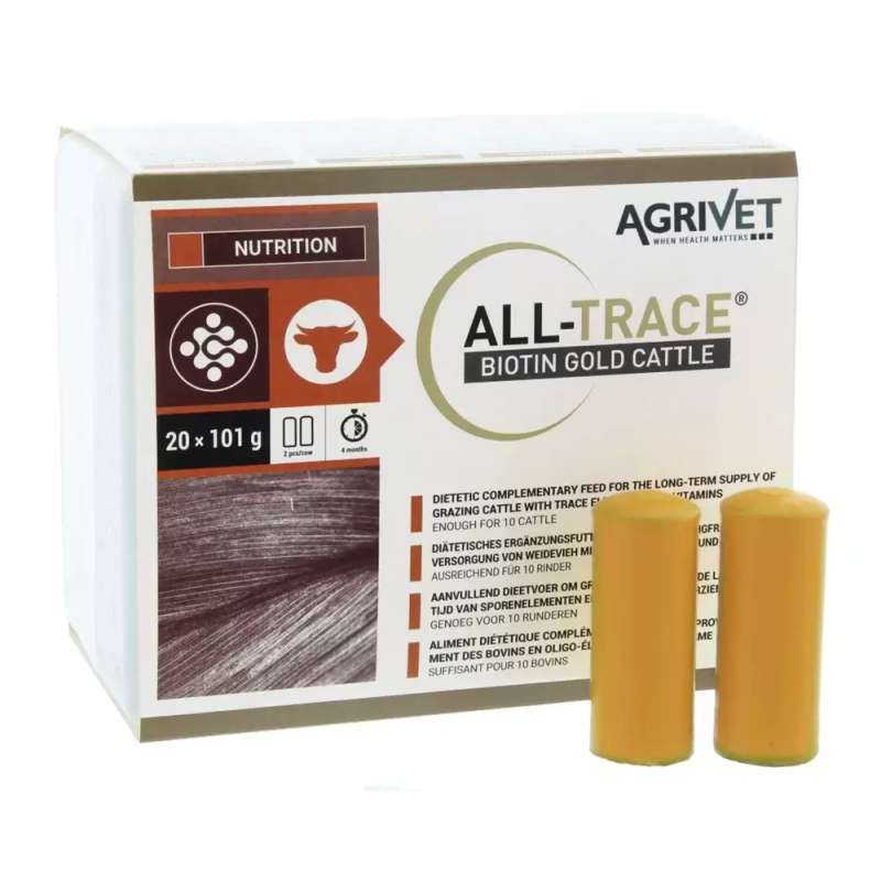 Agrivet Biotin Gold Bolus 20 stuks