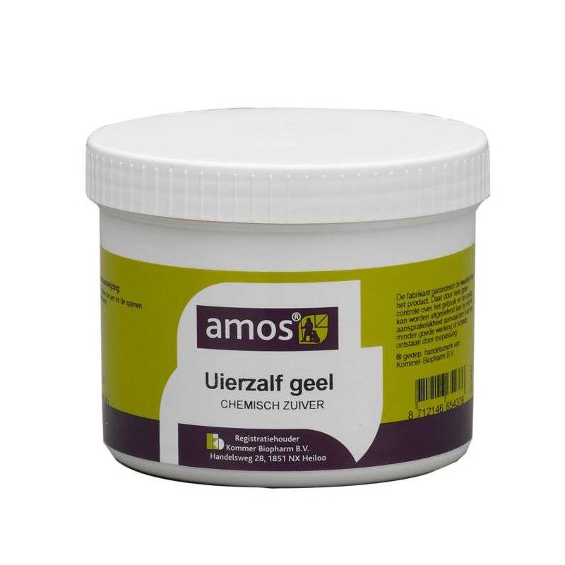 Amos gele uierzalf 400 gram