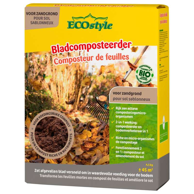 Bladcomposteerder voor zandgrond 4.5 kg