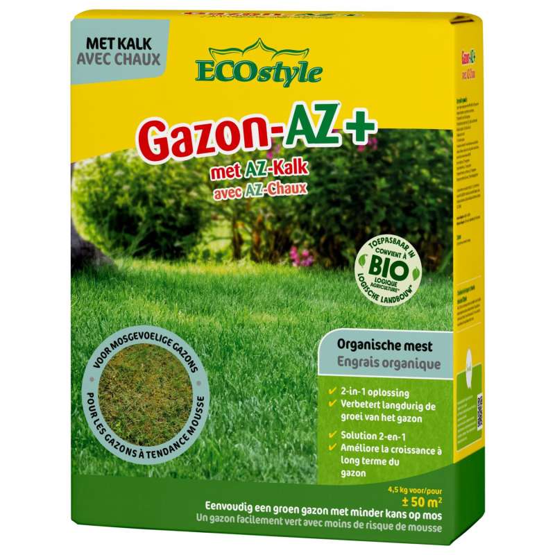 Gazon Az+ met AZ kalk 4.5 kg