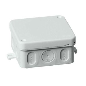 HAF Mini lasdoos IP65 75X75mm wit