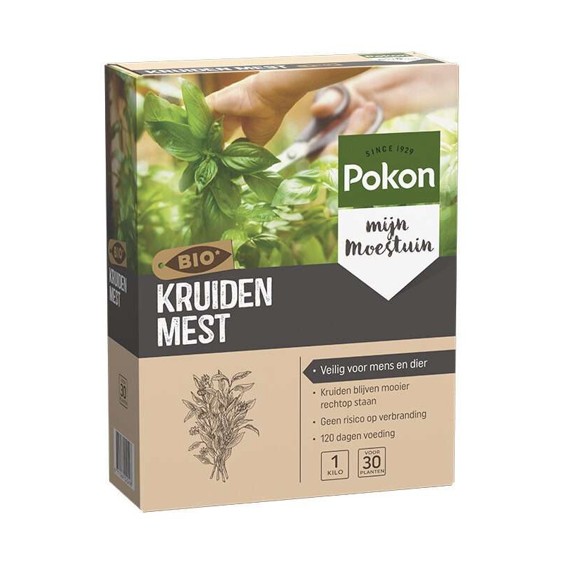 Pokon Bio Kruiden Mest 1 kg