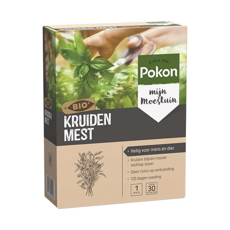 Pokon Bio Kruiden Mest 1 kg