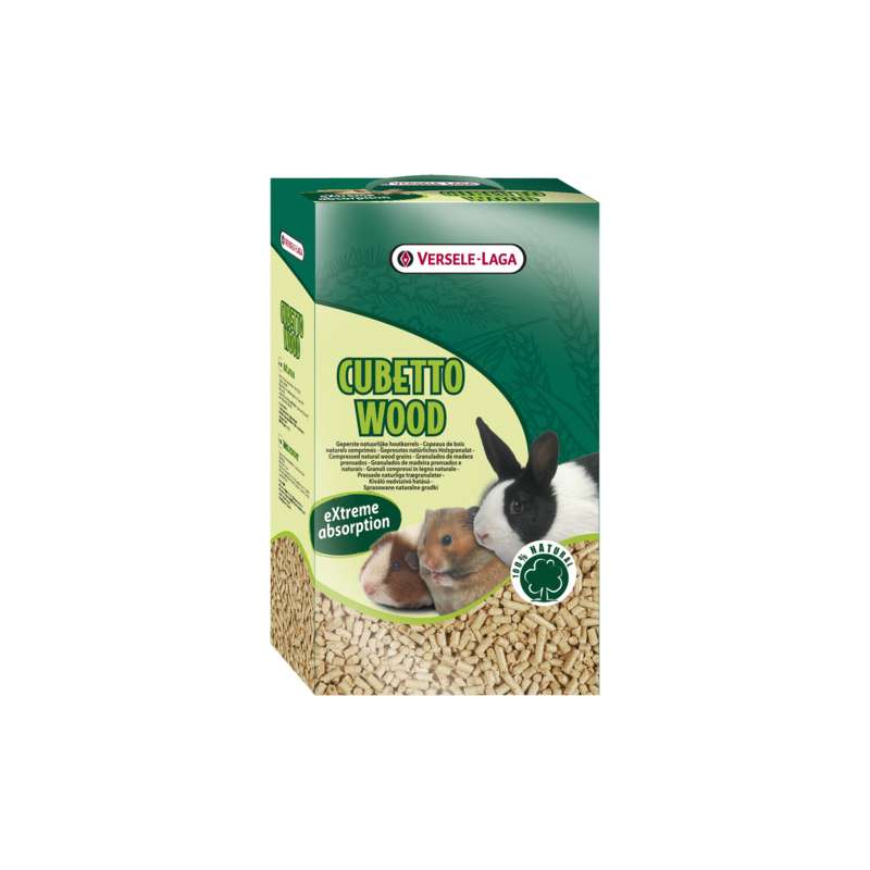 Cubetto wood houtkorrels 7 kg