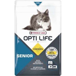 Kattenbrokken Opti Life kat senior kip 1 kg
