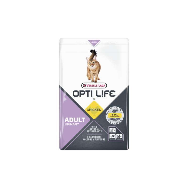 Kattenbrokken Opti Life Cat Urinary kip 2,5 kg