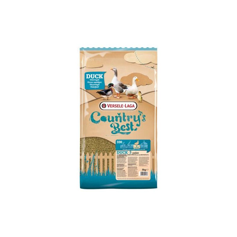 Country's Best Duck 3 pellet 2mm watervogel 5 kg