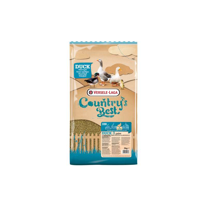 Country's Best Duck 3 pellet 2mm watervogel 5 kg