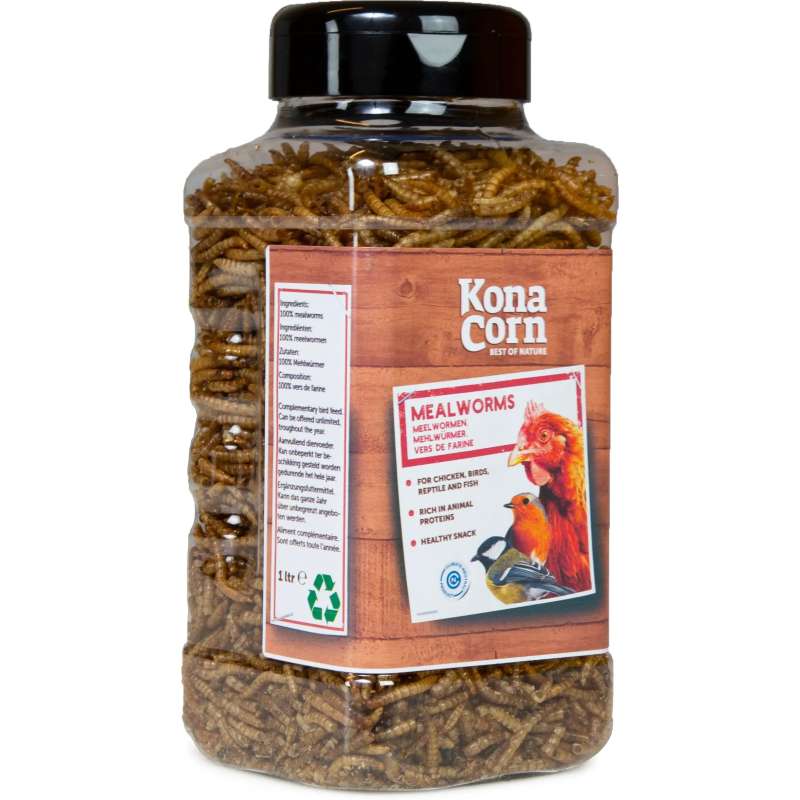 KonaCorn Meelwormen 1 liter