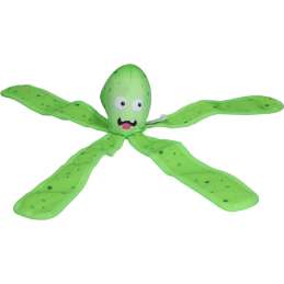 Hondenspeeltje Dog Comets alien octopus L groen