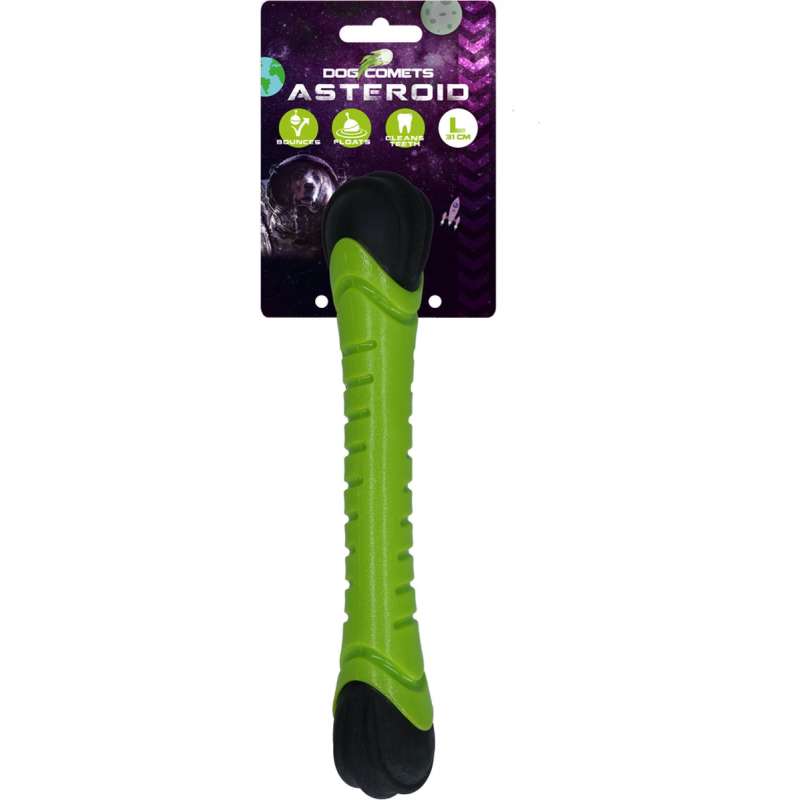 Honden werpstok groen large