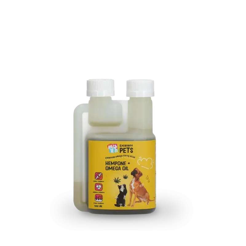 HempOne + Omega Oil Hond en Kat 100 ml