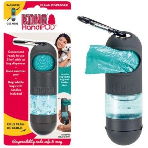 HandiPOD poepzakjeshouder met handreiniger