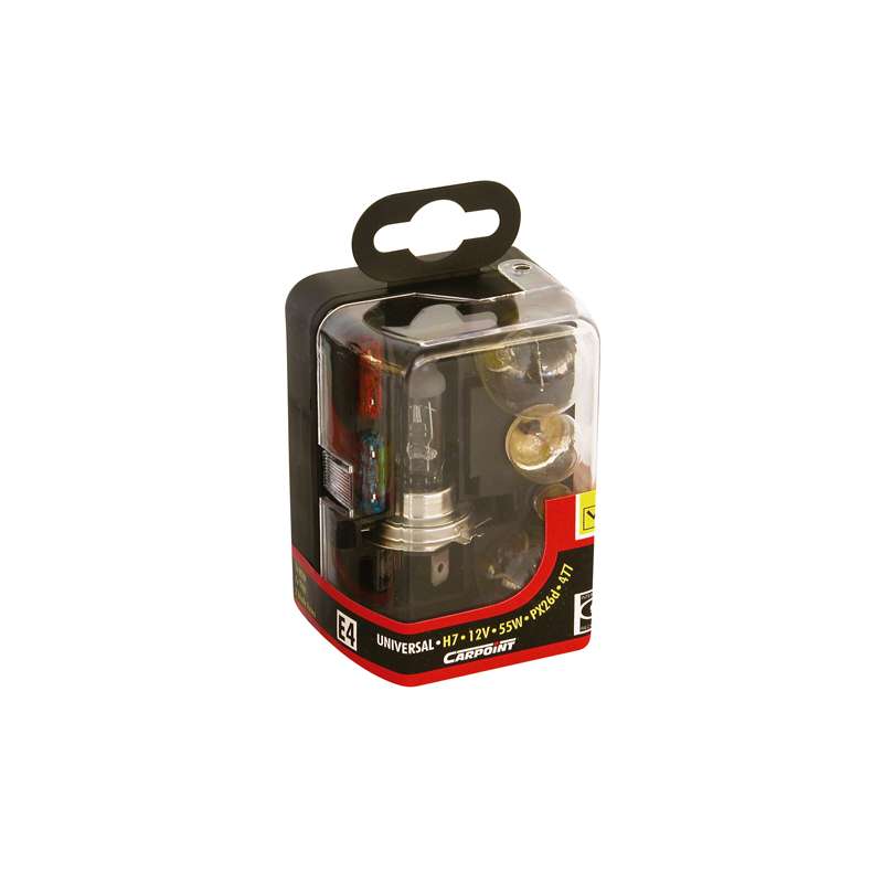 Reservelampenset H7 7-delig