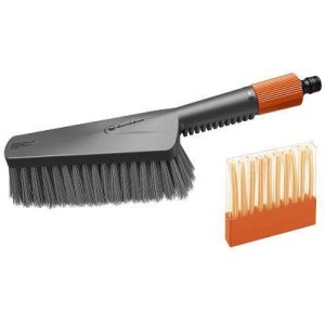Cleansystem schoonmaakset met handborstel M Soft en zeepstaafjes Gardena