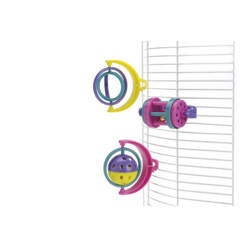 Parkietenspeeltje met clip