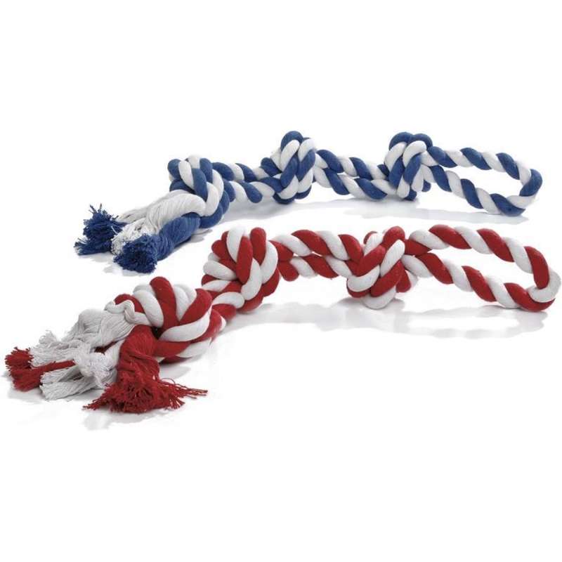 Honden flostouw assorti 63x11x11cm