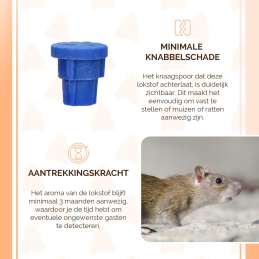 Knock Pest Attractant Vanille muizen en ratten