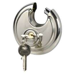 Discusslot RVS 70mm met 2 sleutels